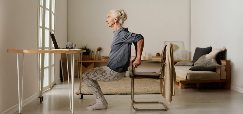 Easy Chair Yoga and Stretching for Seniors by the Sea
